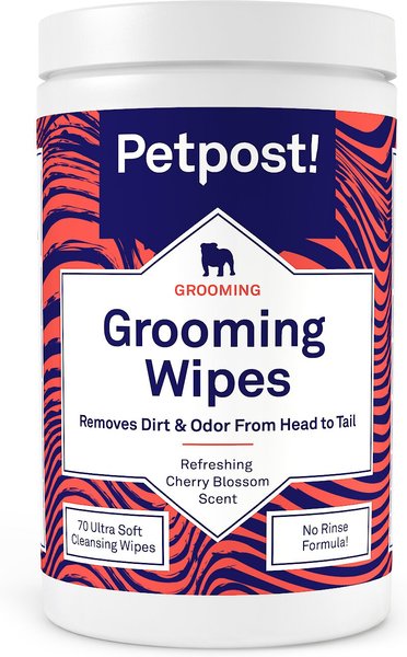 Petpost Dog Grooming Wipes, 70 count slide 1 of 4