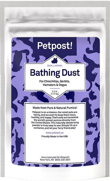 Petpost Small Animal Bathing Dust, 2.5-lb slide 1 of 3