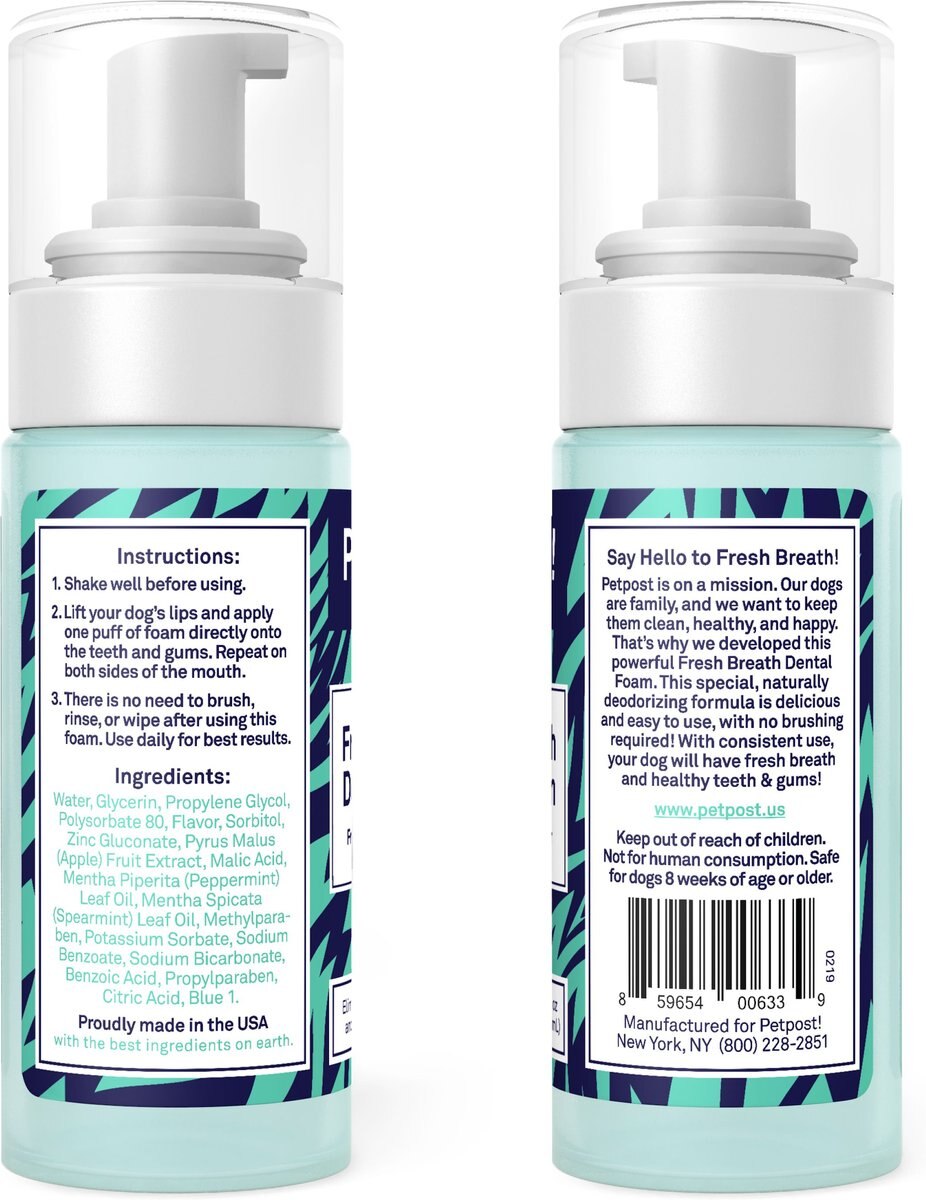 Petpost Fresh Mint Flavor Dog Toothpaste