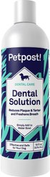 Petpost Dental Solution Dog Dental Water Additive, 16-oz bottle