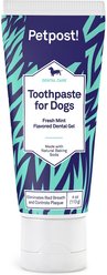 Petpost Fresh Mint Flavor Dog Toothpaste, 4-oz tube