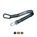 Kurgo Direct to Seatbelt Dog Collar Tether, Coastal Blue
