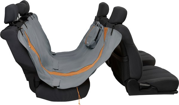 Kurgo Extended Hammock Seat Protector, Charcoal slide 1 of 6