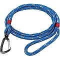 Kurgo Humble Polyester Dog Leash, Blue/Red, 5.4-ft long, 3/4-in wide
