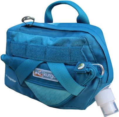 Show full view: Kurgo RSG Dog Hydration Flask, Coastal Blue, 12-oz slide 3 of 5
