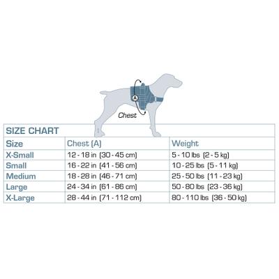 Show full view: Kurgo RSG Townie Polyester Reflective Back Clip Dog Harness, Coastal Blue/Charcoal Gray, Small: 16 to 22-in chest slide 3 of 10