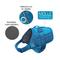 Show in main carousel: Kurgo RSG Townie Polyester Reflective Back Clip Dog Harness, Coastal Blue/Charcoal Gray, Medium: 18 to 28-in chest slide 5 of 9