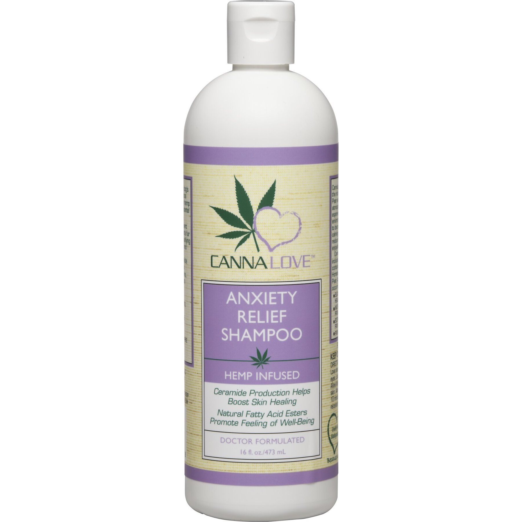 Discontinued CANNALOVE Anxiety Relief Dog Shampoo, 16oz bottle