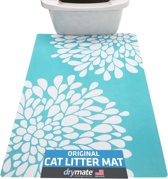 Messy Cats Silicone Litter Mat Purple
