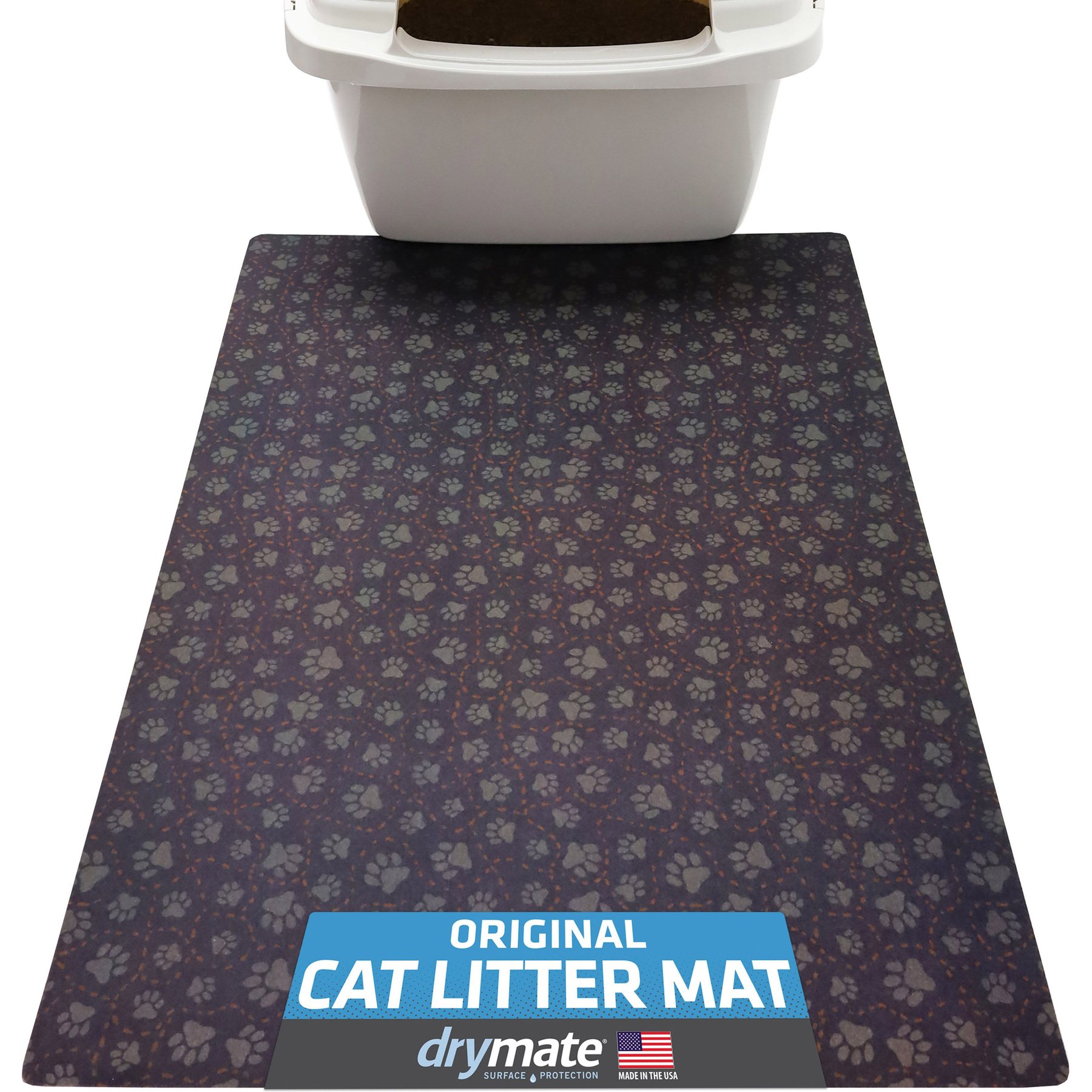 21 x 14 Cat Litter Mat, Kitty Litter Trapping Mat, Double Layer