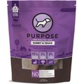 Purpose Rabbit & Veggie Grain-Free Freeze-Dried Dog Food, 14-oz bag