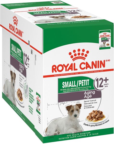 Royal Canin Small Aging Wet Dog Food, 3-oz pouch, case of 12 slide 1 of 7