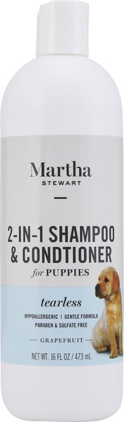 Martha Stewart 2-in-1 Grapefruit Puppy Shampoo & Conditioner, 16-oz bottle slide 1 of 3