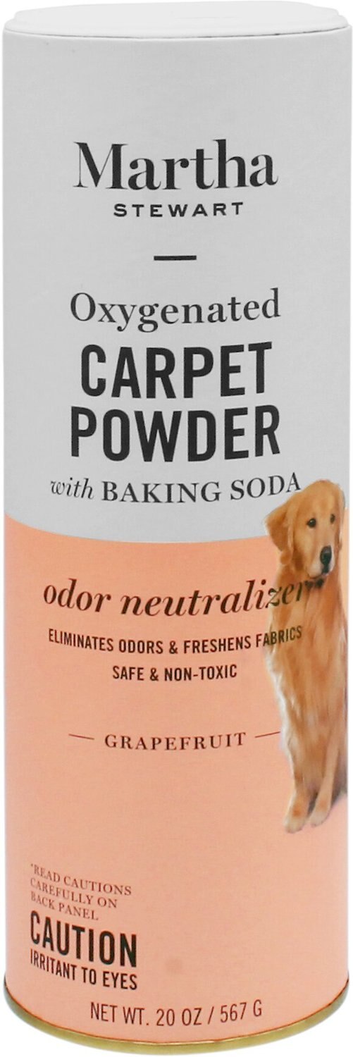 MARTHA STEWART Oxygenated Carpet Powder Pet Odor Neutralizer, 20oz