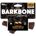 Pet Qwerks Peanut Butter Flavor Nylon Antler Tough Dog Chew Toy, Medium