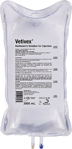 Vetivex Hartmann's Solution for Dogs, Cats & Horses, 3-L slide 1 of 1