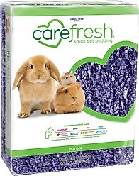 Carefresh Colorful Creations Small Animal Bedding, Purple, 50-L