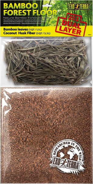 Exo Terra Bamboo Forest Floor Reptile Substrate, 4-qt bag slide 1 of 1