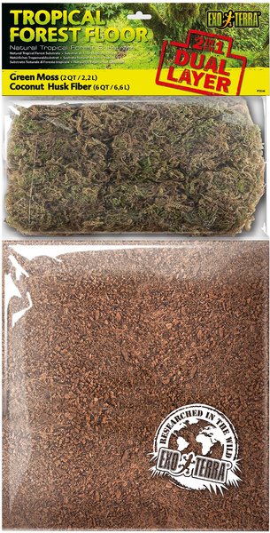 Exo Terra Tropical Forest Floor Reptile Substrate, 8-qt bag slide 1 of 1