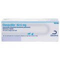 Clavacillin (amoxicillin trihydrate/clavulanate potassium) Tablets for Dogs & Cats, 62.5-mg, 1 tablet
