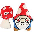 Mad Cat Gnome Sweet Gnome Catnip & Silvervine Cat Toy, 2 count