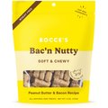 Bocce's Bakery Bac'n Nutty PB & Bacon Recipe Soft & Chewy Dog Treats, 6-oz bag