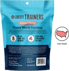 BIXBI Liberty Trainers Salmon Flavor Grain-Free Dog Treats, 6-oz bag slide 2 of 7