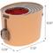 Show in main carousel: IRIS Round Top Entry Cat Litter Box & Scoop, Orange slide 2 of 10