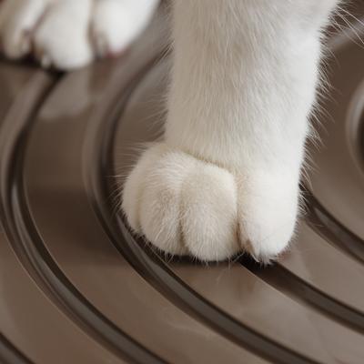 Show full view: IRIS Round Top Entry Cat Litter Box & Scoop, Orange slide 4 of 10