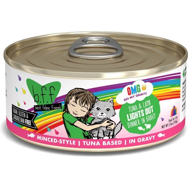 BFF OMG Belly Rubs! Tuna & Beef Wet Canned Cat Food