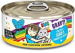BFF OMG Cloud 9! Chicken in Gravy Wet Canned Cat Food, 5.5-oz can, case of 8