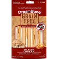 DreamBone Grain-Free Chicken Chews Dog Treats, 5 count
