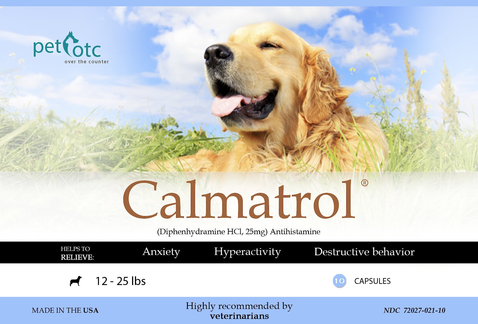 Calmatrol Medication for Anxiety for Small Breed Dogs