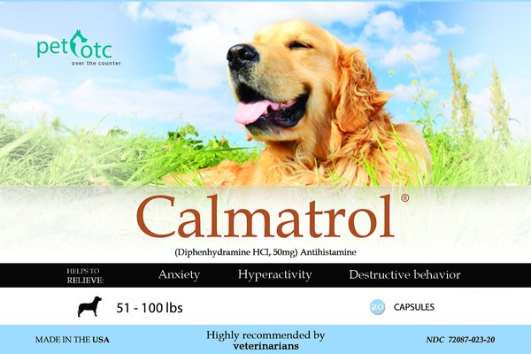 Pet OTC Calmatrol Medication for Anxiety for Large Breed Dogs, 20 count slide 1 of 2