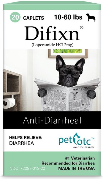 Pet OTC Difixn Medication for Diarrhea for X-Small Breed Dogs, 20 count slide 1 of 2