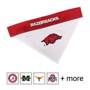 Pets First Collegiate Pet Accessories Reversible Bandana Ohio State Buckeyes Large/X-Large 