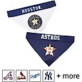 Pets First MLB Reversible Dog & Cat Bandana, Houston Astros, Small/Medium