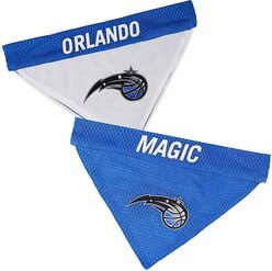 Pets First NBA Reversible Dog & Cat Bandana, Orlando Magic, Large/X-Large slide 2 of 2