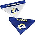 Pets First NFL Reversible Dog & Cat Bandana, Los Angeles Rams, Small/Medium