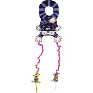 Fat Cat Big Mama's Mouse Bouncer Doorknob Hanger Cat Toy with Catnip