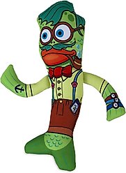 Fat Cat Fish Hipster Kicker Cat Toy with Catnip