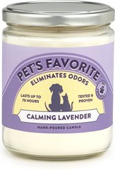 Pet's Favorite Calming Lavender Odor Eliminator Candle, 12-oz jar slide 1 of 6