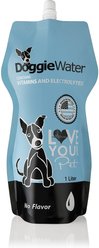 DoggieWater No Flavor Dog Supplement, 1-L pouch