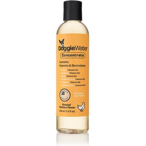 DoggieWater Concentrate Chicken Flavor Dog Supplement, 220-ml bottle