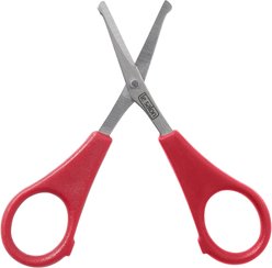 Le Salon Essentials Dog Face Trimming Scissors, Red