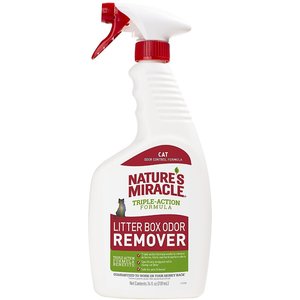 Nature's Miracle Cat Litter Box Odor Remover Spray, 24-oz bottle