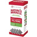 Nature's Miracle Odor Control Self-Cleaning Cat Litter Box Filter Refills, 10 count