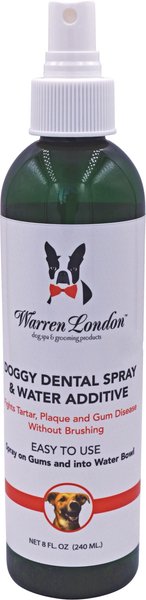 Waren London Dog Dental Spray & Water Additive, 8-oz bottle slide 1 of 7