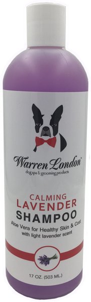 Warren London Calming Lavender & Aloe Vera Dog & Cat Shampoo, 17-oz bottle slide 1 of 6
