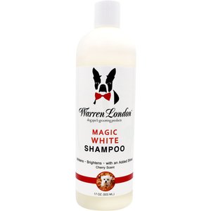 Warren London Magic White Cherry Scented Brightening Dog Shampoo, 17-oz bottle
